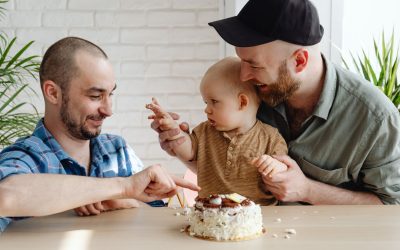 1 рочок донечці: привітання батькам із першим днем народження